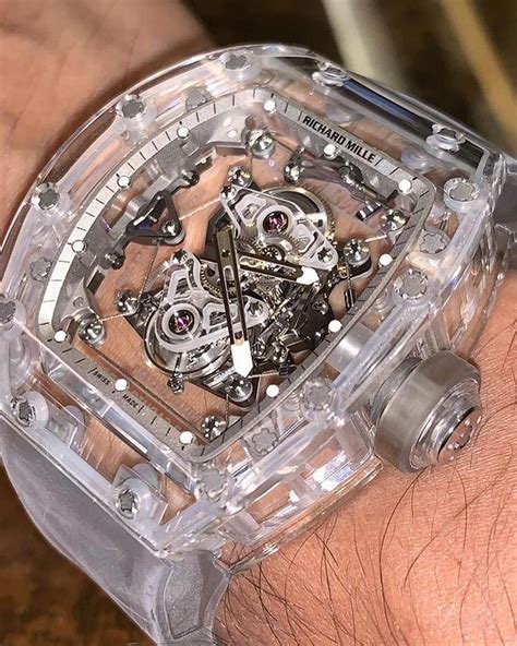 richard mille skeleton watch|richard mille tourbillon price.